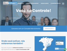 Tablet Screenshot of microuniverso.com.br